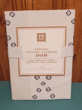 Pottery Barn Teen Sham Organic